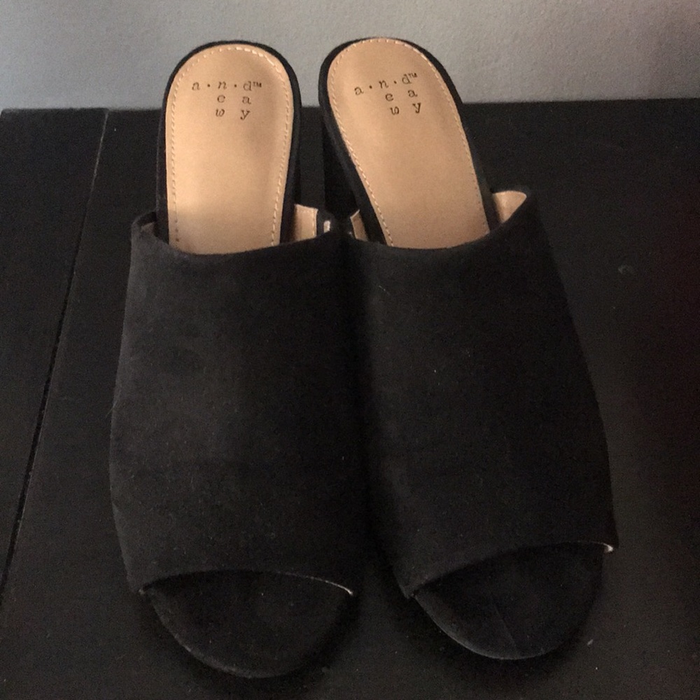 Heeled sandals from Target slightly worn